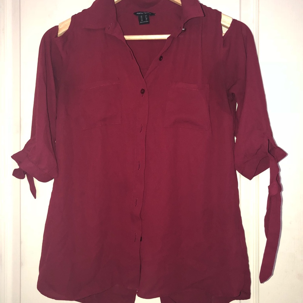 Wine red top